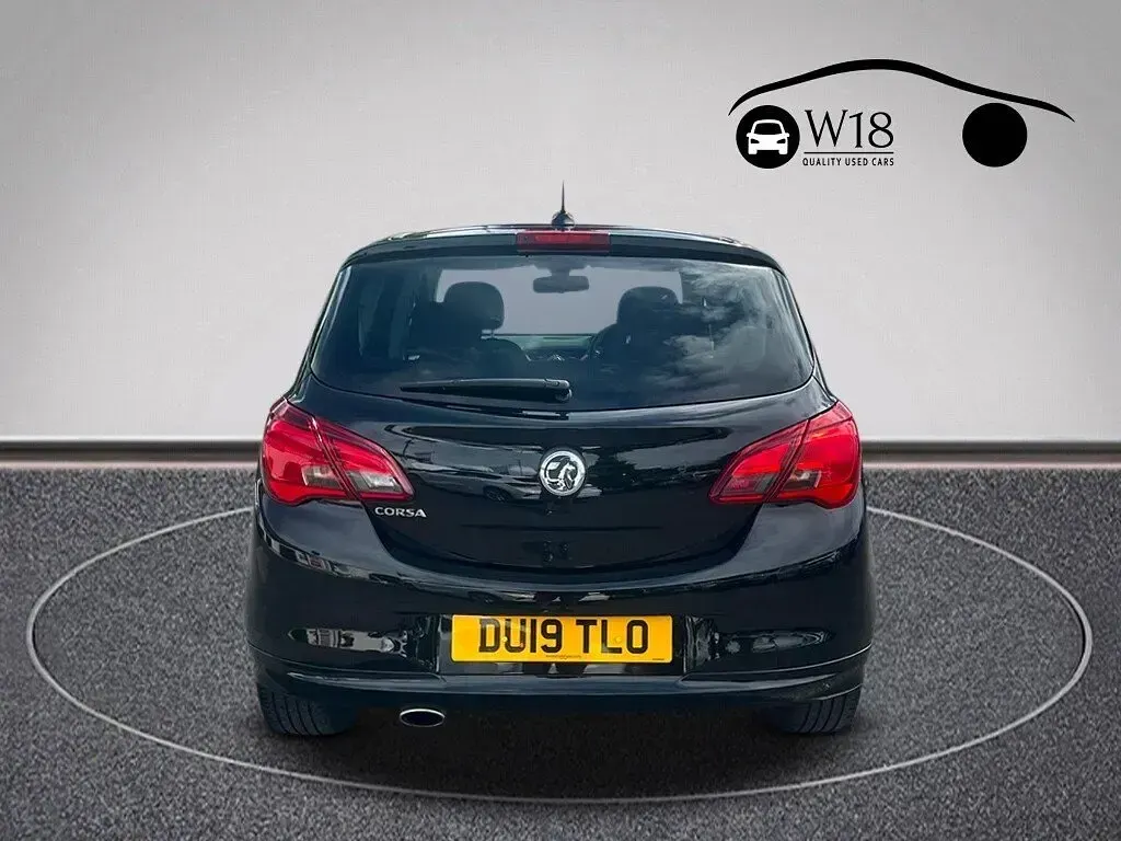 Used Vauxhall Corsa SRi 90 HP (66 kW) 2019 Black Hatchback