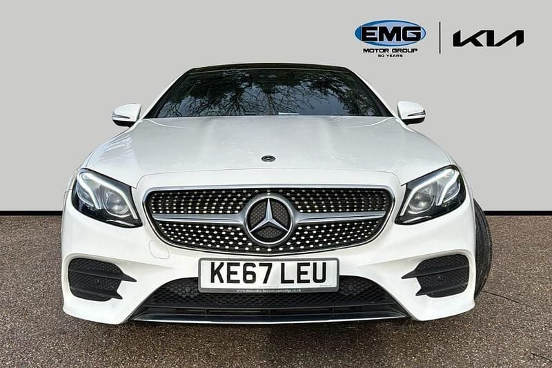 Used Mercedes E400 AMG Line Premium Plus 333 HP (244 kW) 2017 White Coupe