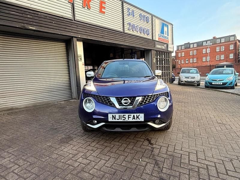 Used Nissan Juke Acenta Premium 2015 Blue SUV