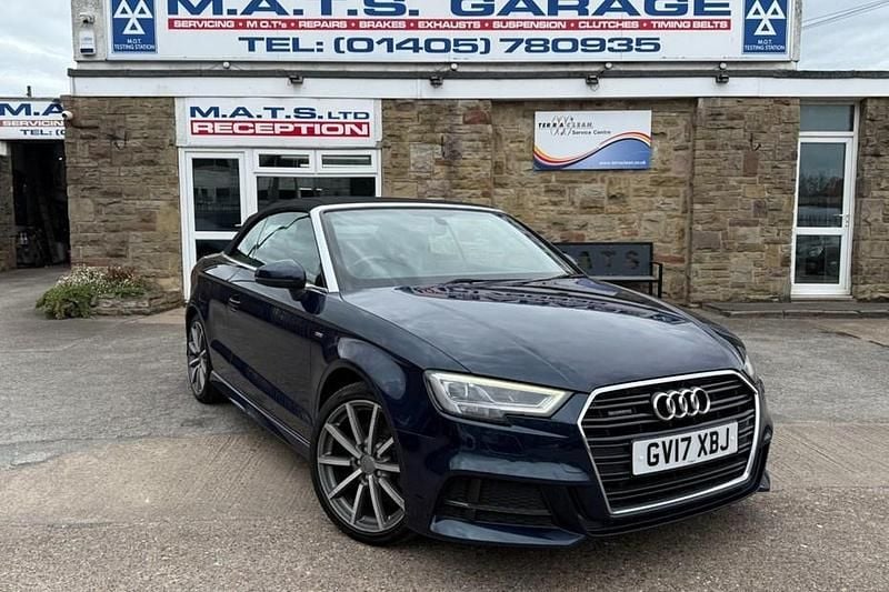 Used 2017 Audi A3 S-Line Cabriolet | £9,695 (Super price) - Image 1/1