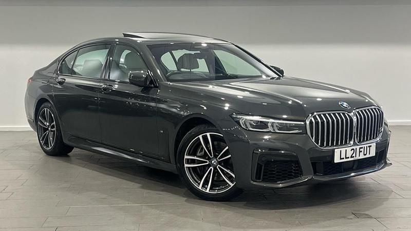 Grey Used 2021 BMW 740L M Sport Sedan | £37,499 - Image 1/4