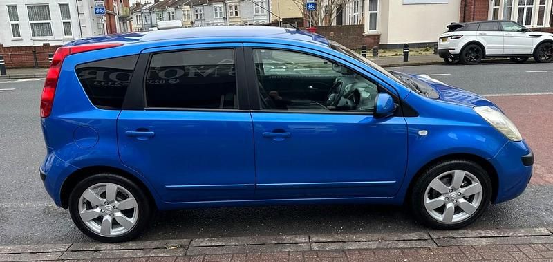 Used Nissan Note 110 HP (80 kW) 2007 Blue Hatchback