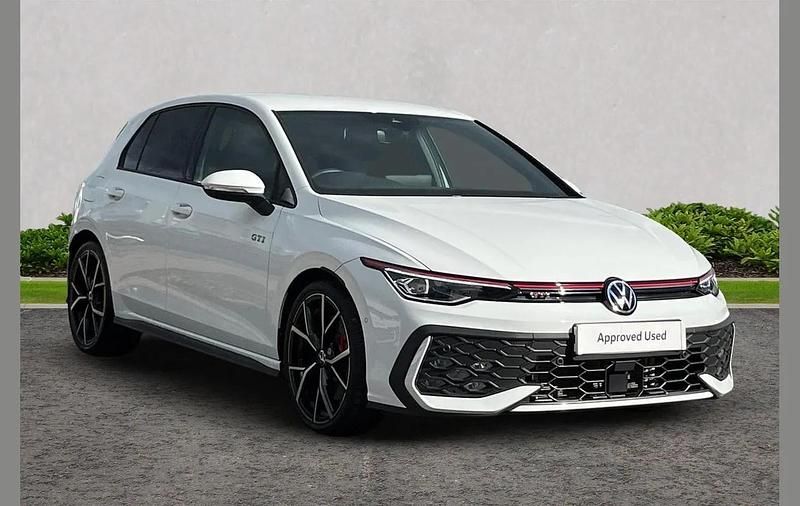 White Used 2025 VW Golf VIII GTI Hatchback | £32,495 (Fair price) - Image 1/4
