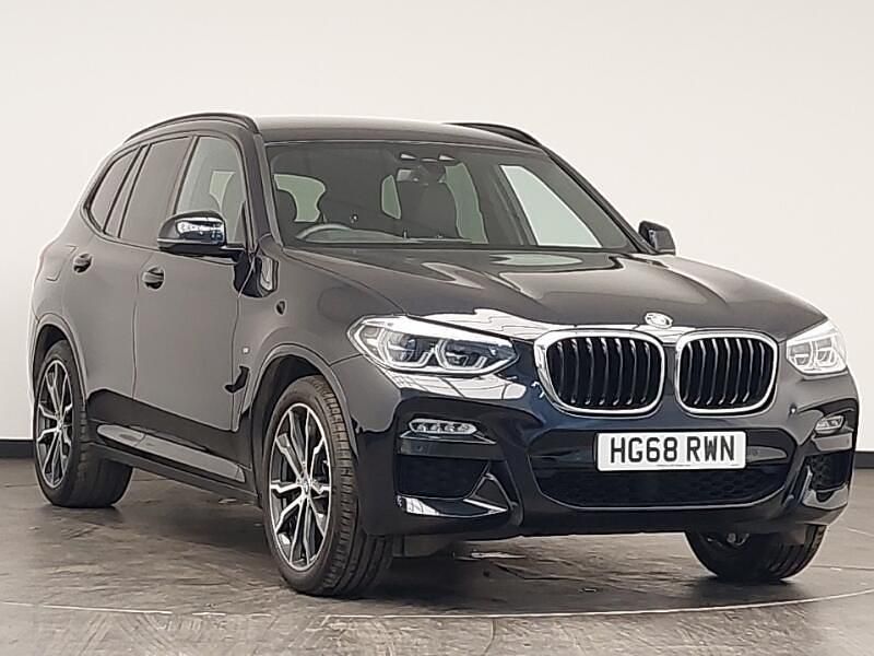Black Used 2019 BMW X3 M Sport SUV | £25,798 (Fair price) - Image 1/4