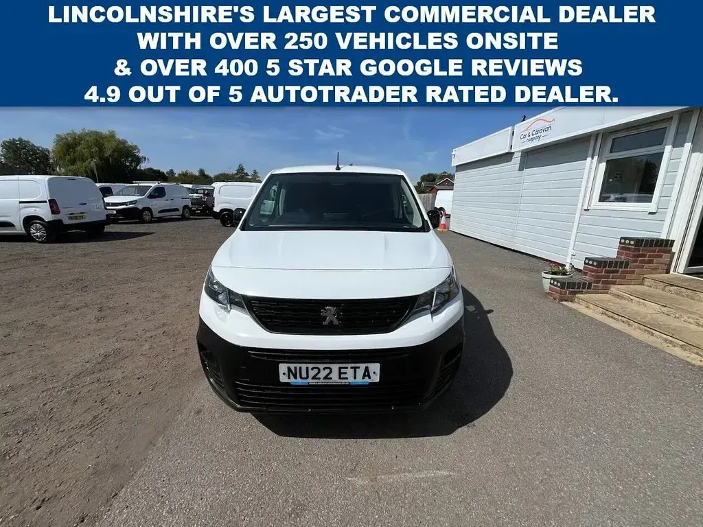 Used Peugeot Partner Premium 2022 White MPV