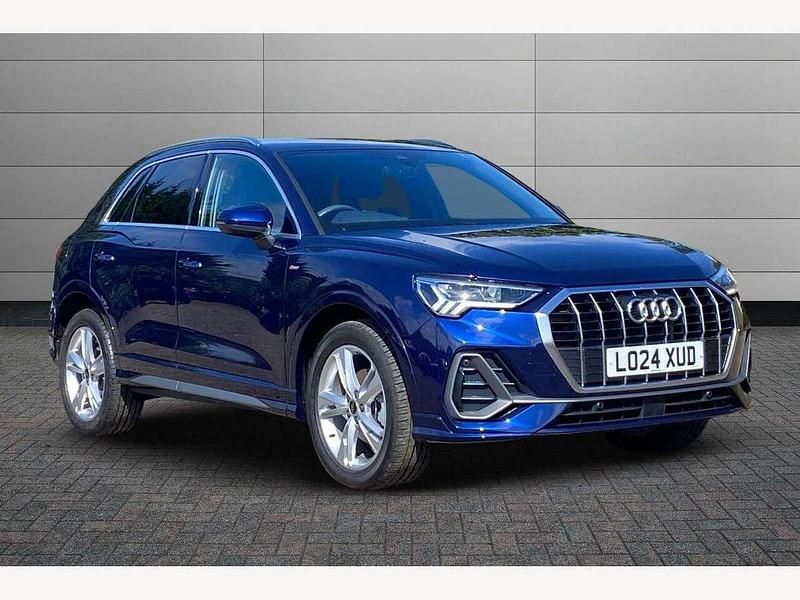 Blue Used 2024 Audi Q3 S-Line SUV | £30,295 (Fair price) - Image 1/4