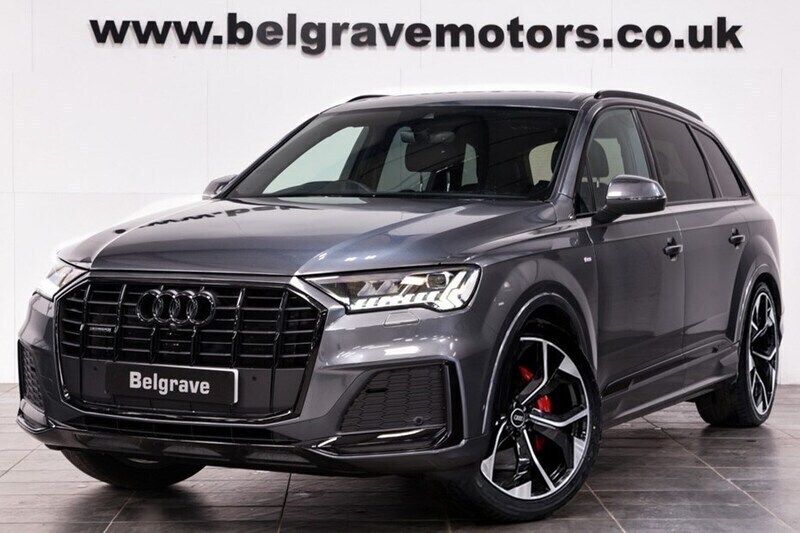Daytona pearl grey metallic Used 2022 Audi Q7 S-Line SUV | £45,480 (Fair price) - Image 1/1