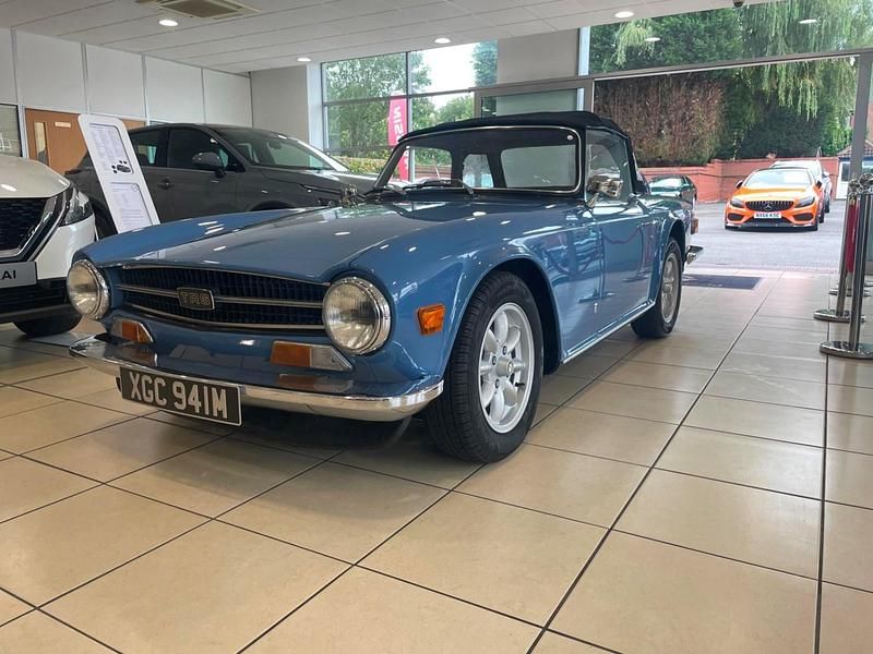 Used Triumph TR6 150 HP (110 kW) 1991 Blue Cabriolet