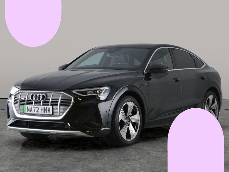 Black Used 2022 Audi e-tron S-Line SUV | £22,798 (Good price) - Image 1/3