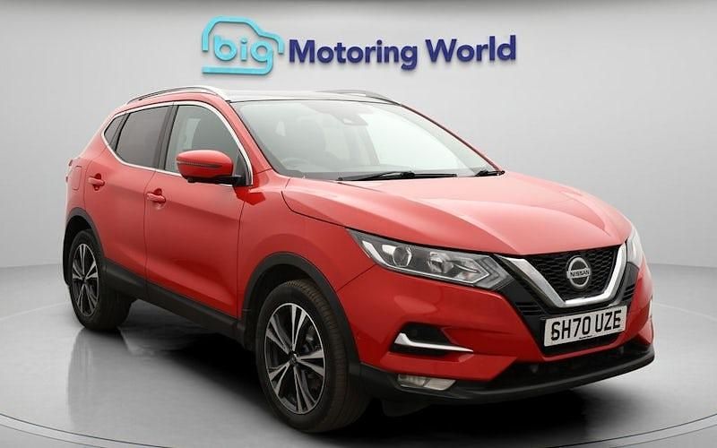 Used Nissan Qashqai N-Connecta 140 HP (102 kW) 2020 Red SUV