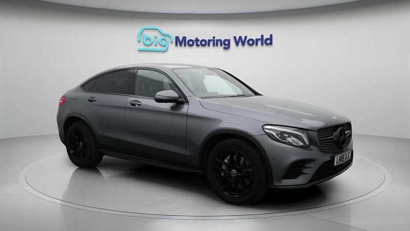 Grey Used 2018 Mercedes GLC220 AMG line Coupe | £21,200 (Fair price) - Image 1/4