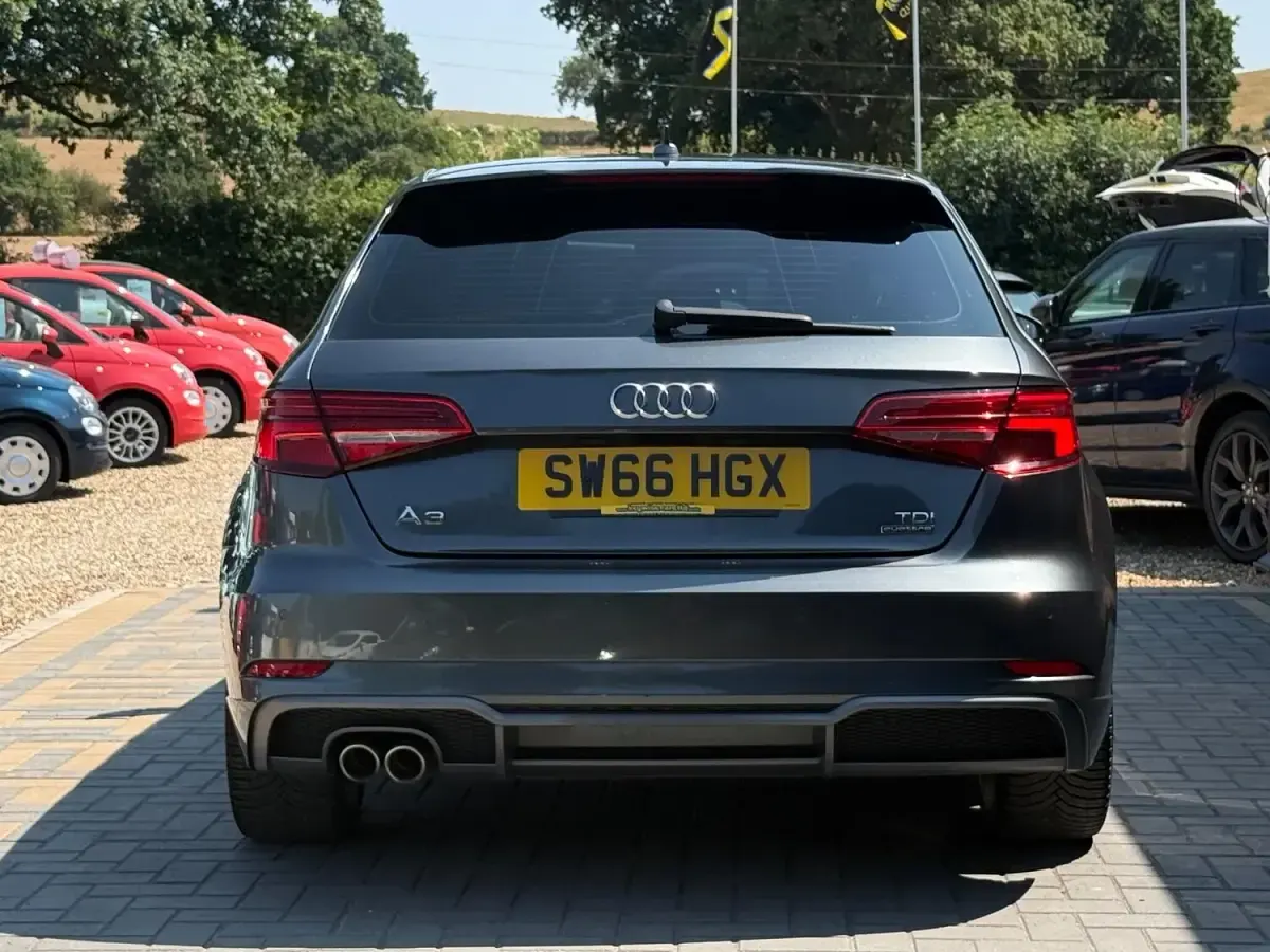 Used Audi A3 S-Line 150 HP (110 kW) 2016 Grey Hatchback