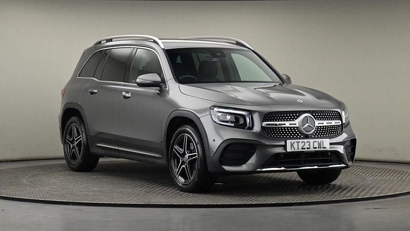 Mountain grey Used 2023 Mercedes GLB200 AMG line SUV | £29,700 (Fair price) - Image 1/4