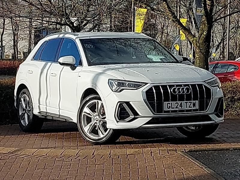 Used Audi Q3 S-Line 150 HP (110 kW) 2024 White SUV