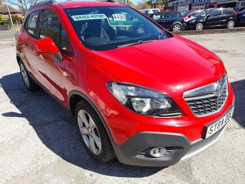 Red Used 2014 Vauxhall Mokka SUV | £4,495 (Fair price) - Image 1/4