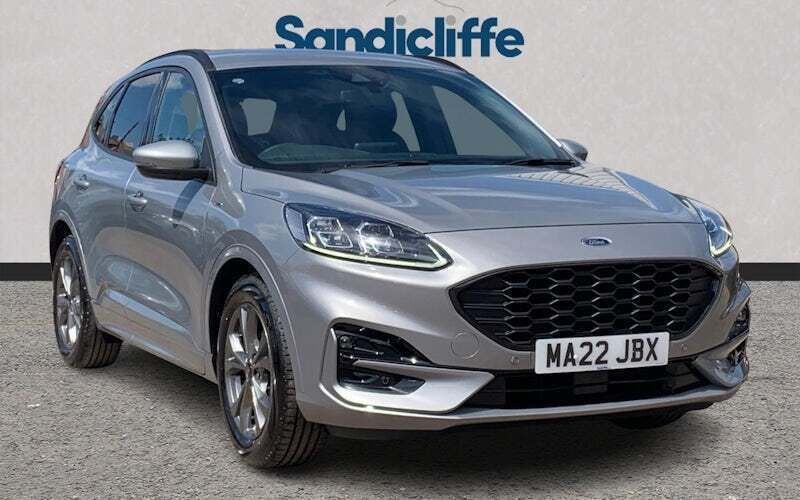 Silver Used 2022 Ford Kuga ST-Line SUV | £18,955 (Fair price) - Image 1/4
