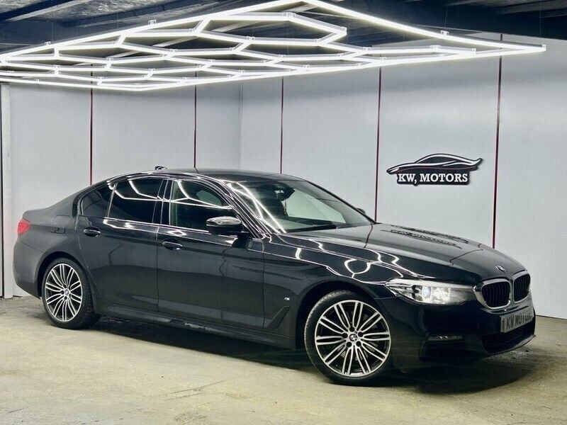 Black Used 2019 BMW 530e M Sport Sedan | £14,484 (Fair price) - Image 1/4