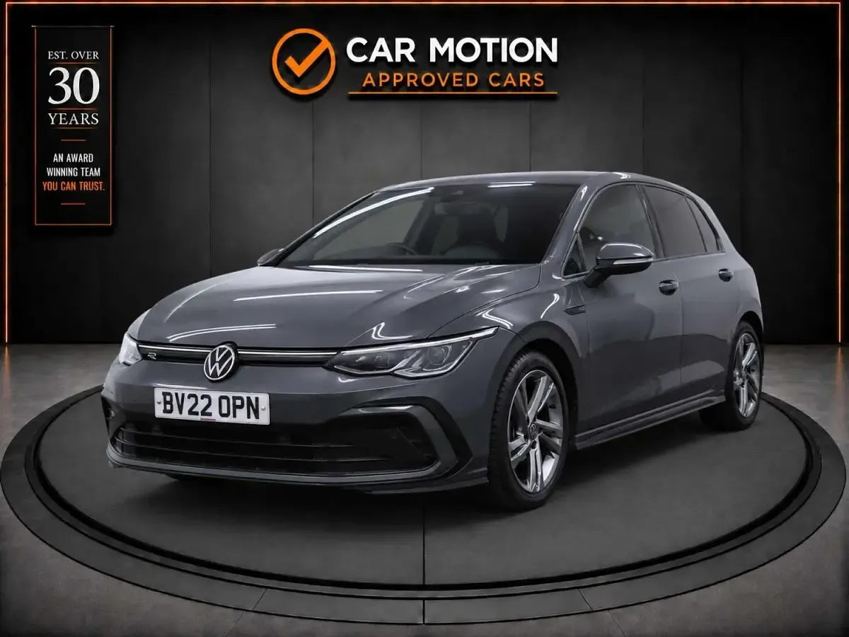 Used VW Golf VIII R-line 150 HP (110 kW) 2022 Grey Hatchback