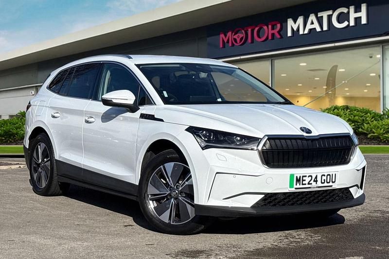 Used Skoda Enyaq iV 210 kW (286 HP) 2024 White SUV