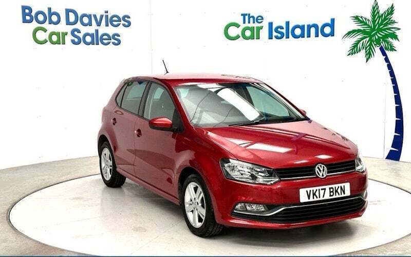 Red Used 2017 VW Polo Match Hatchback | £10,700 (Fair price) - Image 1/4