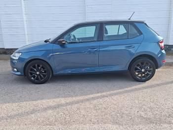 Used Skoda Fabia Colour Edition 95 HP (69 kW) 2021 Blue Hatchback