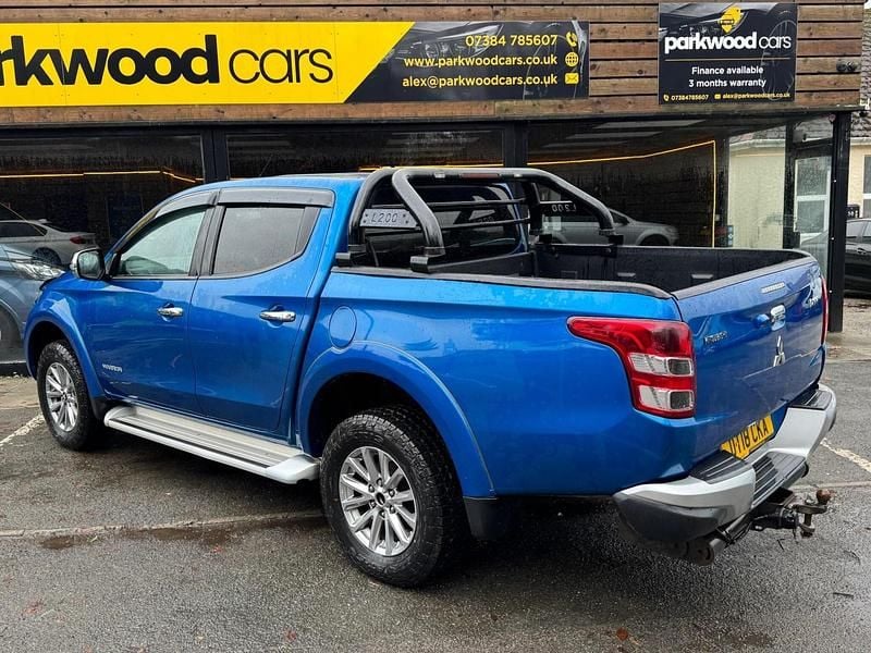 Used Mitsubishi L200 Warrior 2018 Blue Pickup