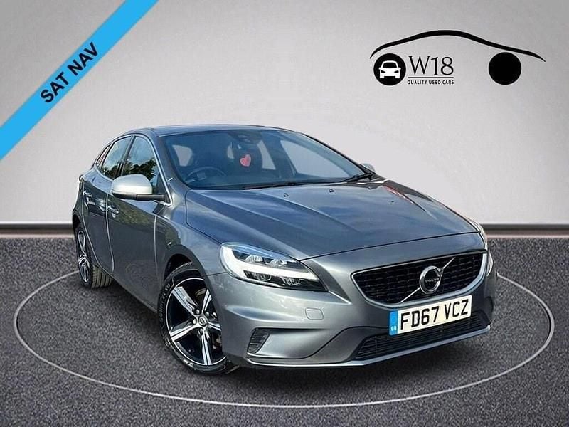 Grey Used 2018 Volvo V40 R-Design Estate | £9,995 (Fair price) - Image 1/4