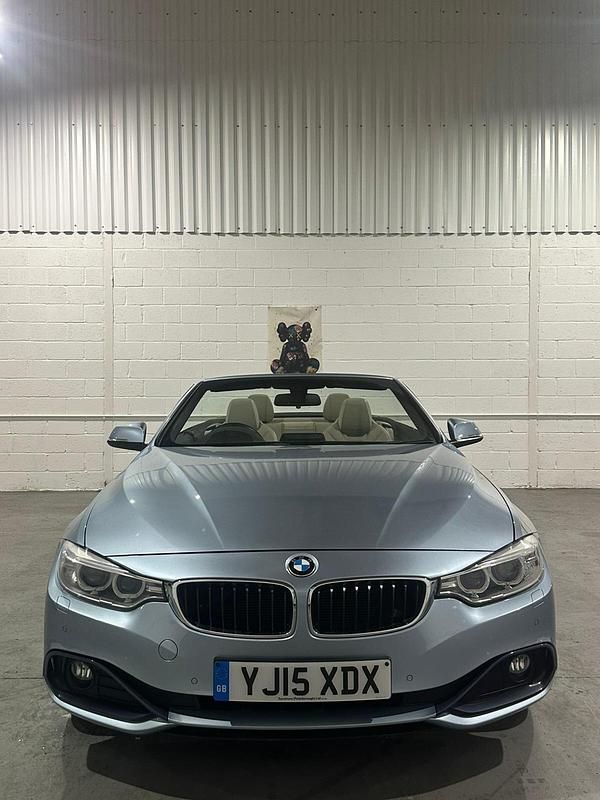 Used BMW 420 Luxury Line 2015 Blue Cabriolet