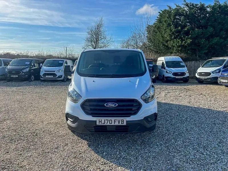 Używany Ford Transit Custom 105 KM (77 kW) 2020 Biały Van