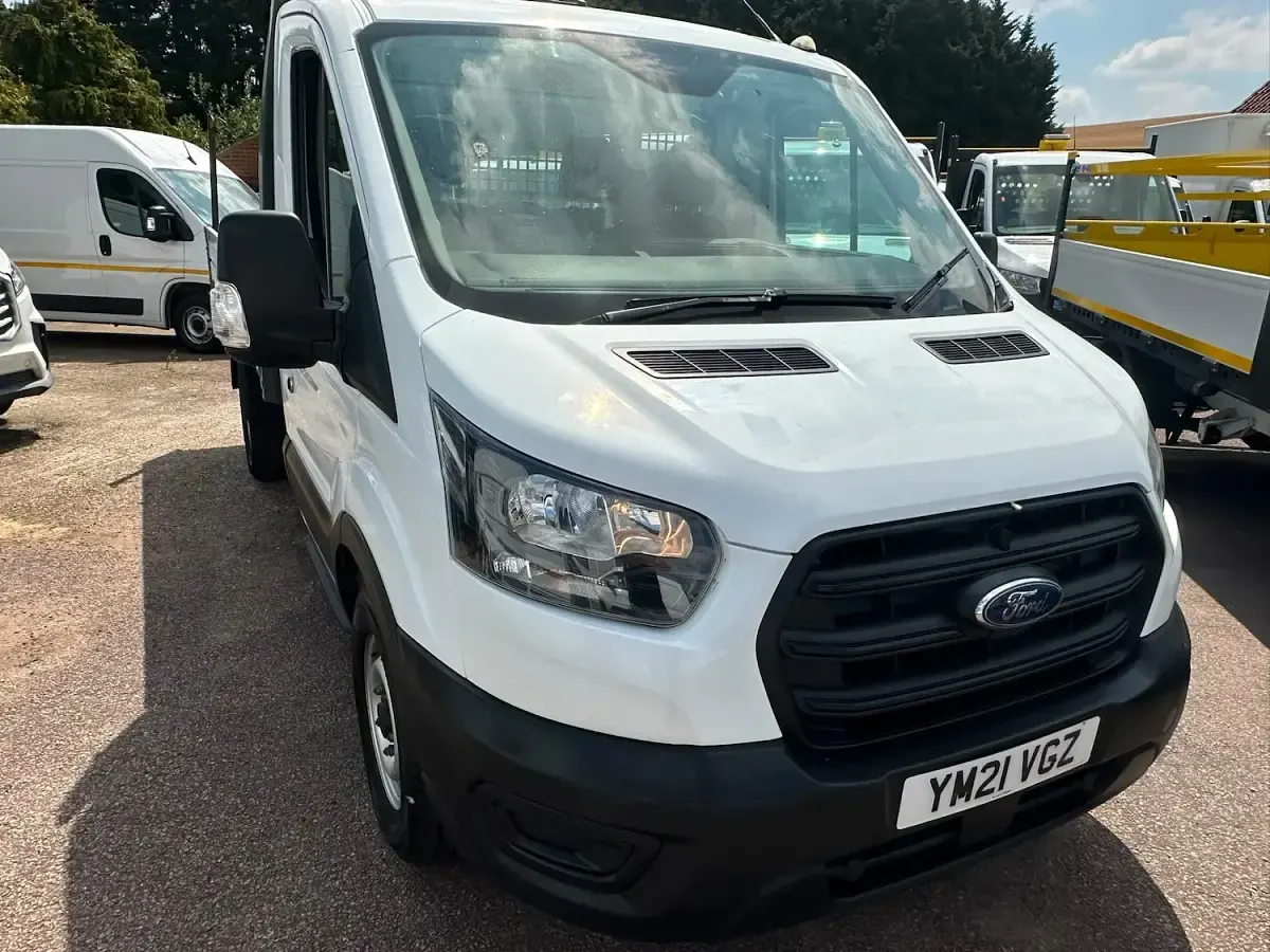 Used Ford Transit 130 HP (95 kW) 2021 White Van