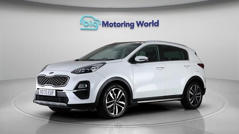 Begagnad Kia Sportage 134 HK (98 kW) 2021 Vit SUV