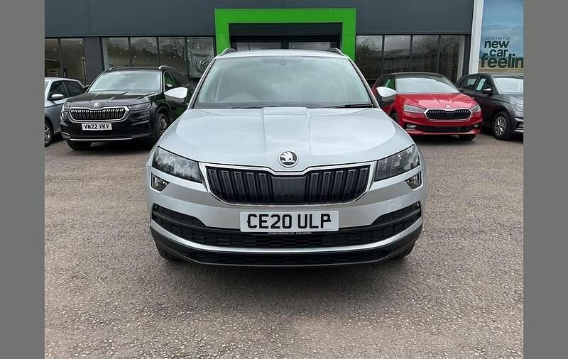 Used Skoda Karoq SE 115 HP (84 kW) 2020 Silver SUV