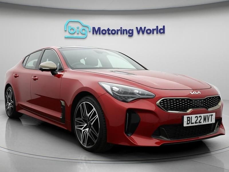 Red Used 2022 Kia Stinger 3 Hatchback | £28,400 - Image 1/4