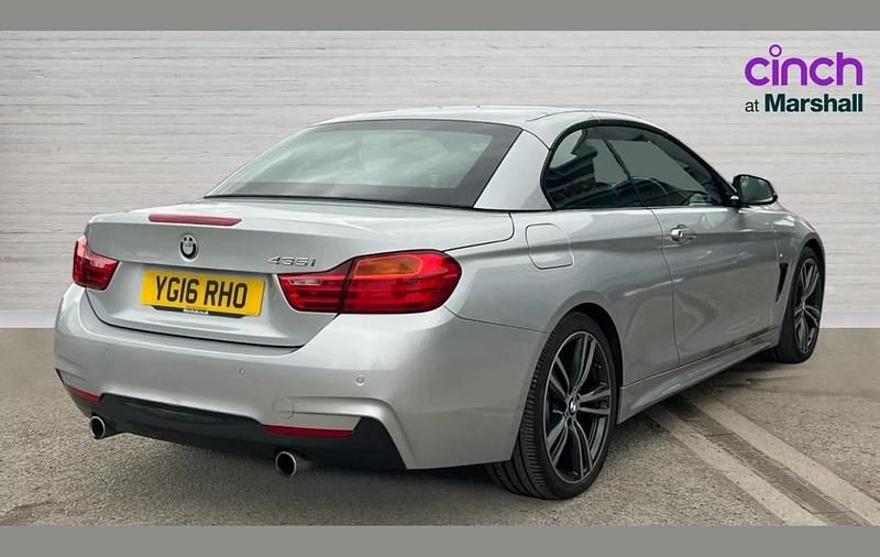 Used BMW 435 M Sport 306 HP (225 kW) 2016 Silver Cabriolet