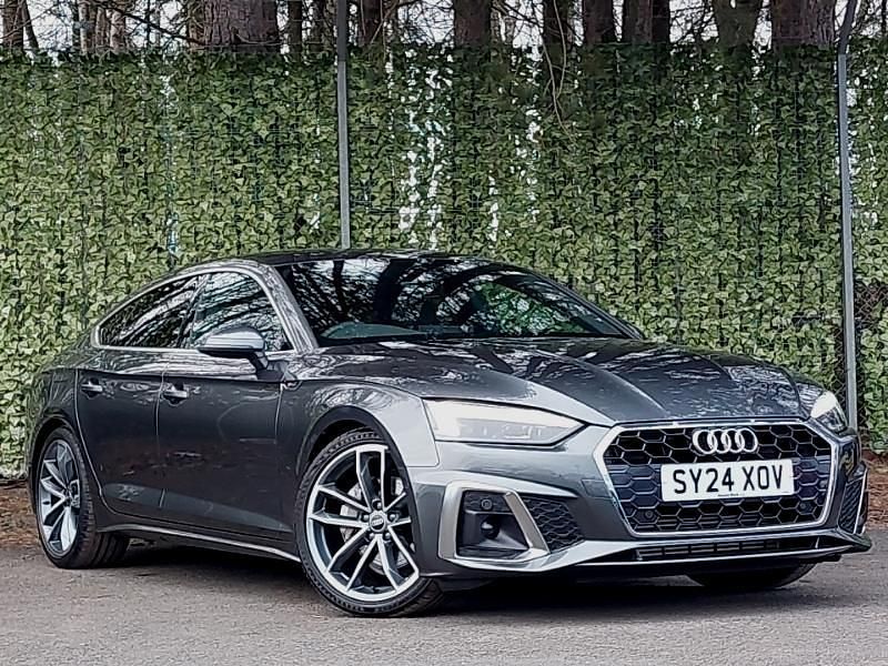 Used Audi A5 S-Line 204 HP (150 kW) 2024 Grey Hatchback