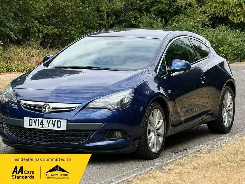 Used Vauxhall Astra GTC SRi 2014 Blue Hatchback
