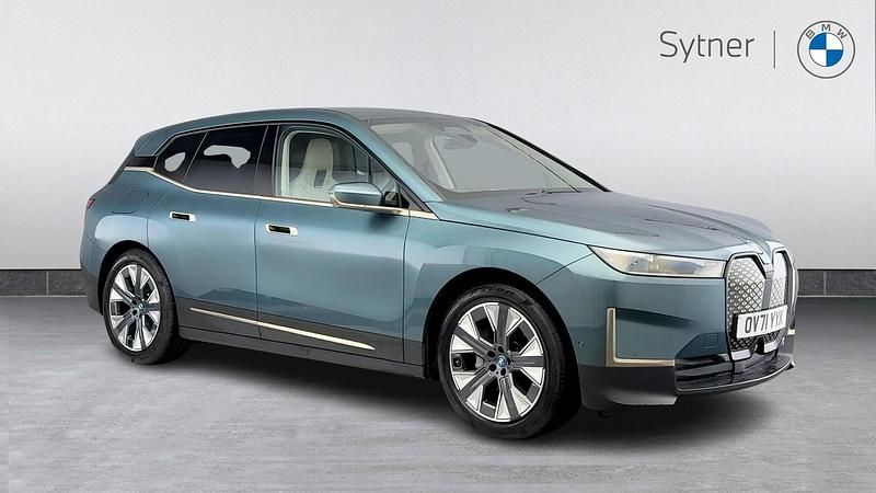 Used BMW iX Sport Line 236 kW (322 HP) 2021 Blue SUV