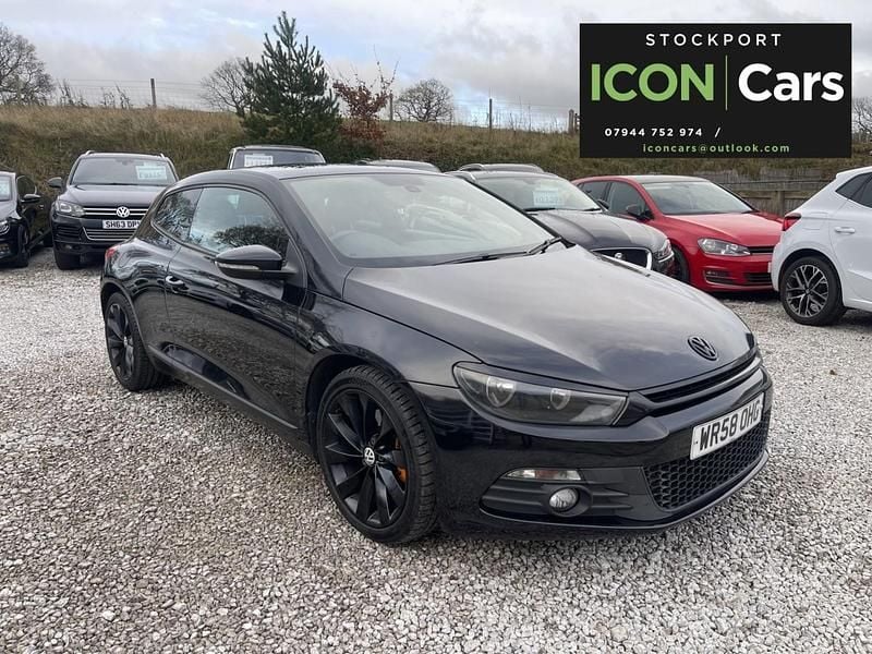 Black Used 2008 VW Scirocco GT Coupe | £3,199 (Good price) - Image 1/4