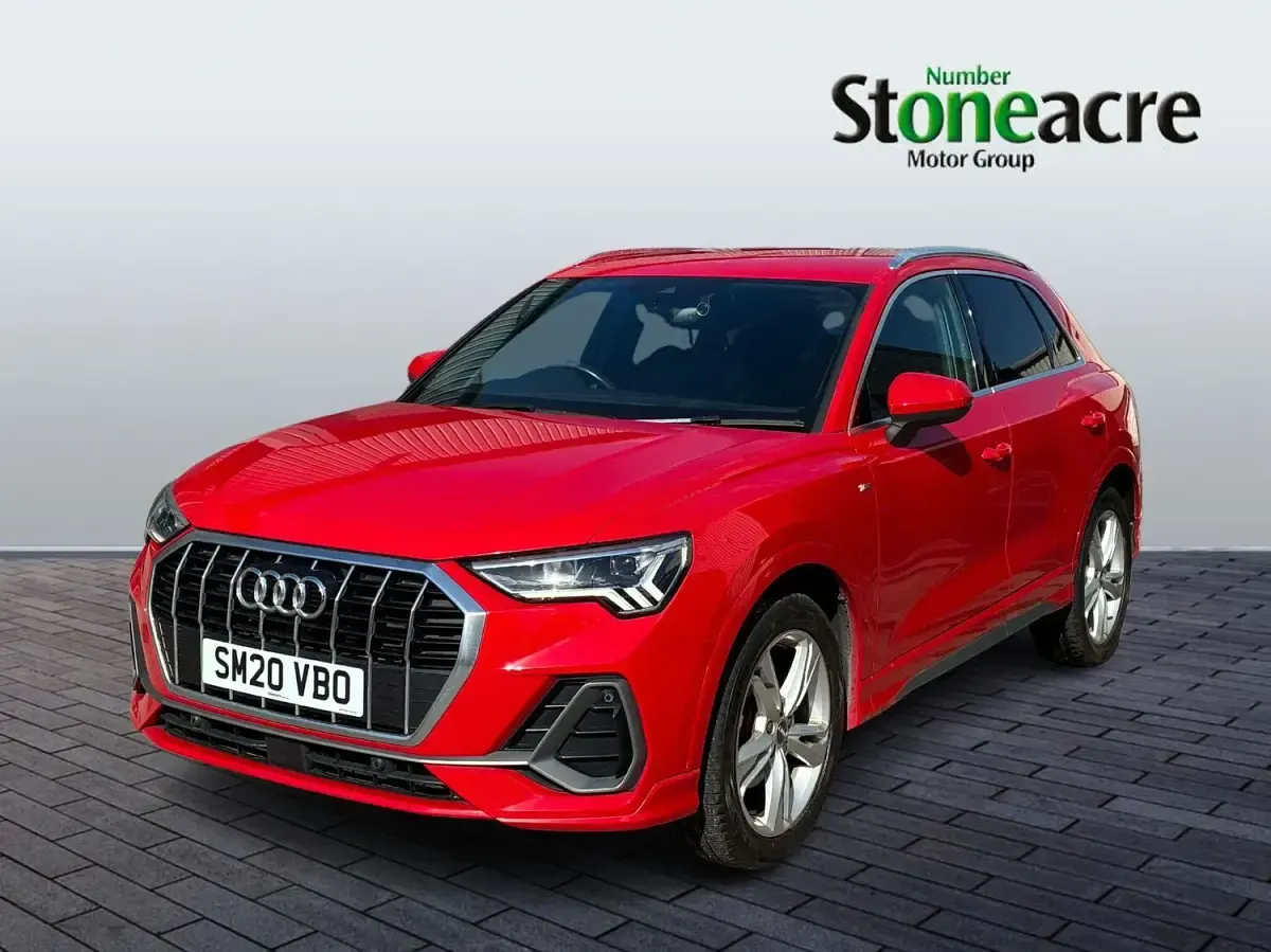 Used Audi Q3 S-Line 150 HP (110 kW) 2020 Red SUV