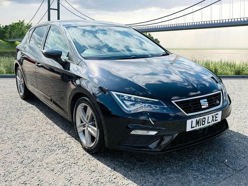 Black Used 2018 Seat Leon FR Hatchback | £7,790 (Fair price) - Image 1/3