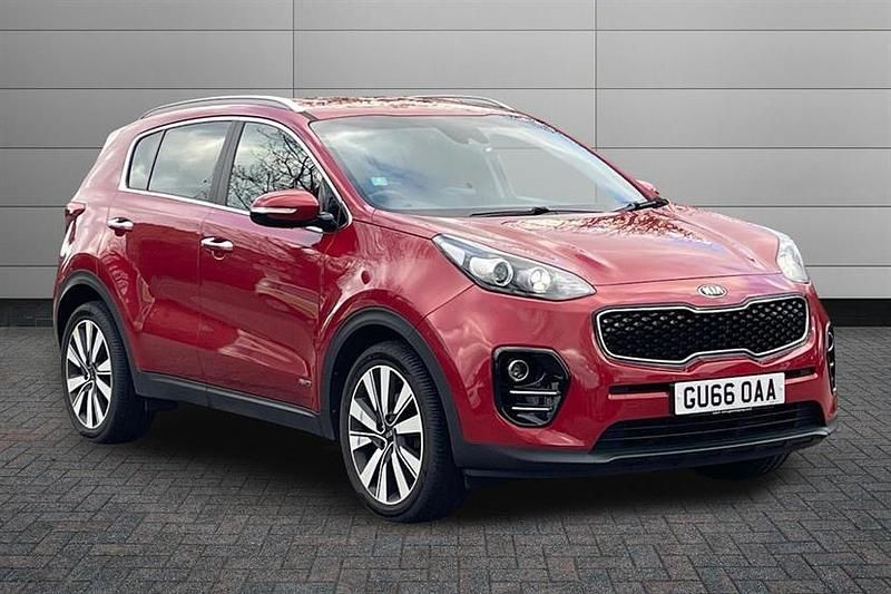 Used Kia Sportage 134 HP (98 kW) 2016 Red SUV