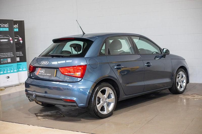 Used Audi A1 Sportback Sport 116 HP (85 kW) 2017 Blue Hatchback