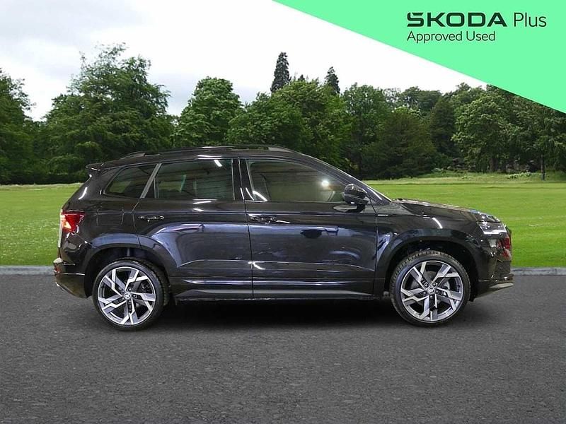 Used Skoda Karoq SportLine 150 HP (110 kW) 2025 Black SUV