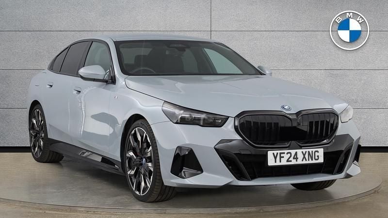 Grey Used 2024 BMW 550e M Sport | £57,440 (Fair price) - Image 1/4