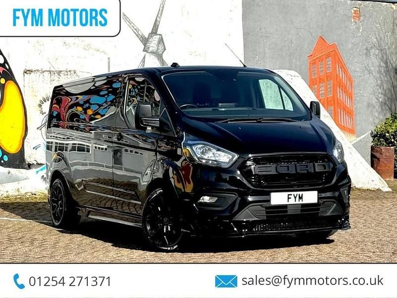 Black Used 2022 Ford Transit Custom Limited Van | £15,995 (Fair price) - Image 1/3