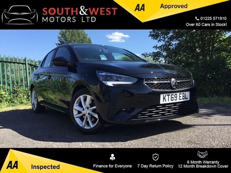 Black Used 2020 Vauxhall Corsa S Hatchback | £9,455 (Good price) - Image 1/3