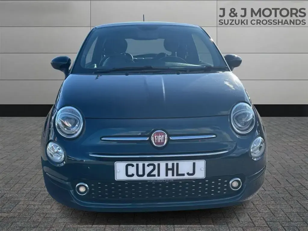 Used Fiat 500 Lounge 70 HP (51 kW) 2021 Blue Hatchback