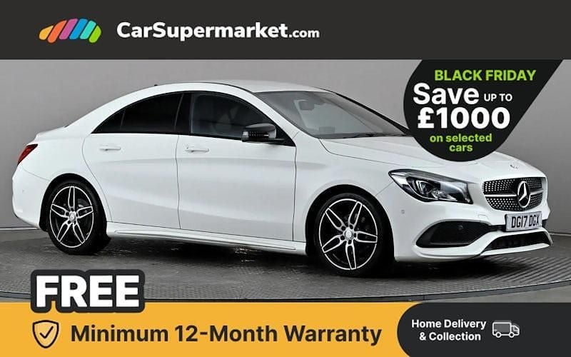 White Used 2017 Mercedes CLA200 AMG line Sedan | £13,697 (Fair price) - Image 1/3