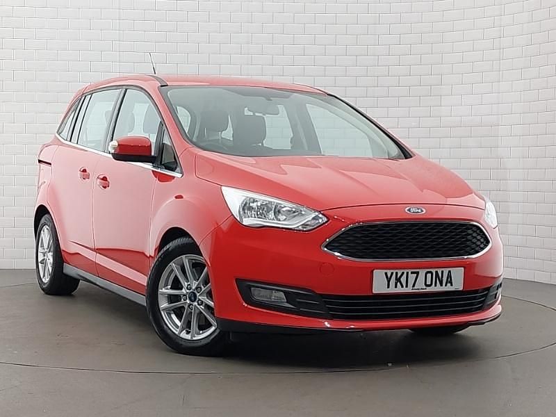 Red Used 2017 Ford Grand C-Max Zetec MPV | £8,498 (A bit pricey) - Image 1/4