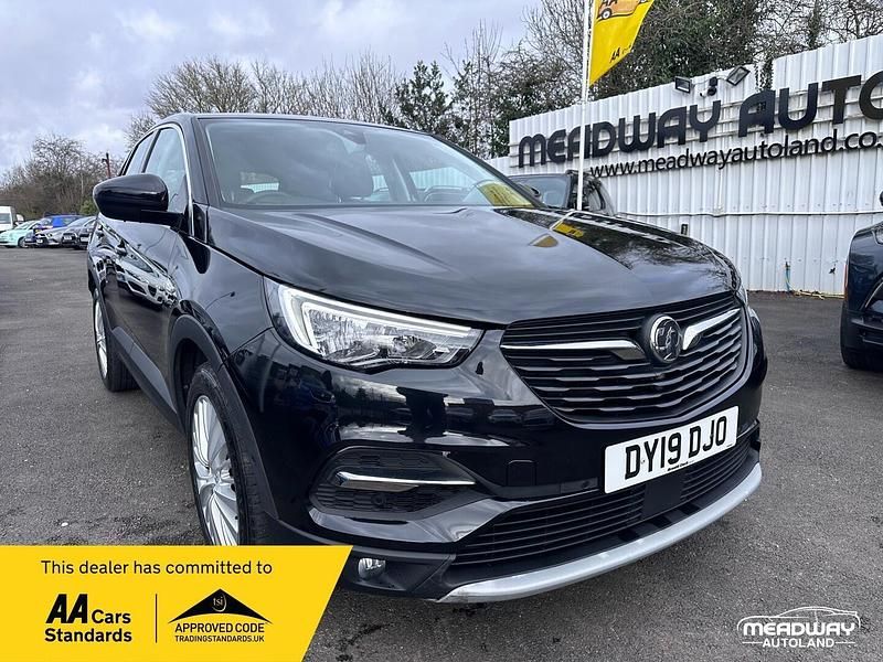 Used Vauxhall Grandland X Sport 2019 Black SUV